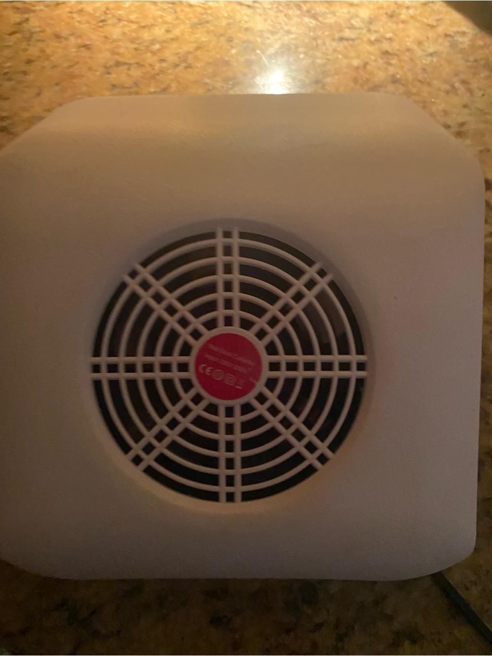 Nail dust vacuum collector